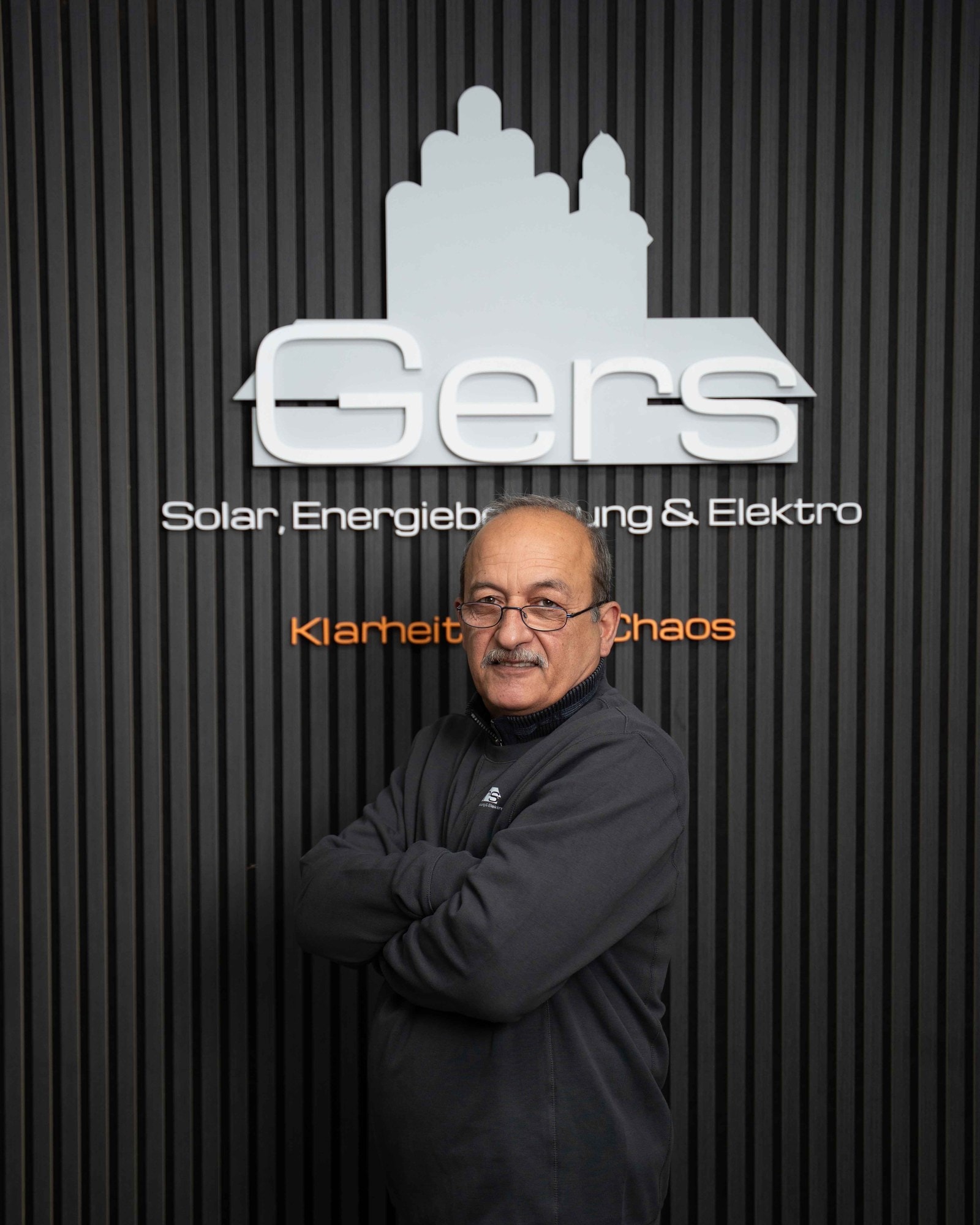 Hooshang Maleki, Elektromonteur bei Gers Erneuerbare Energien