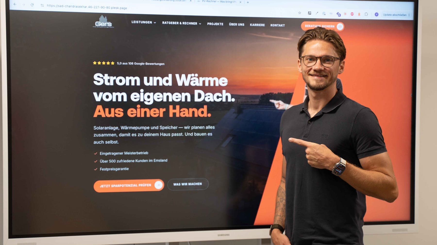 Damian Gers – Geschäftsführer Gers Erneuerbare Energien