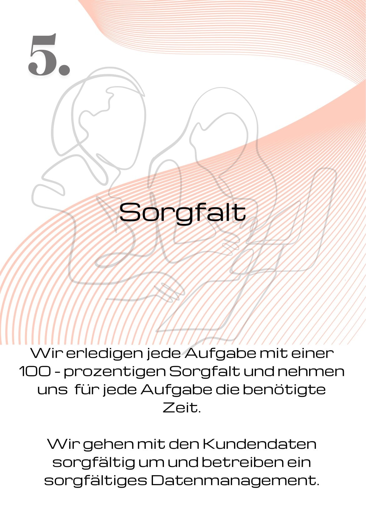 Werte-Poster „Sorgfalt“ der Gers Erneuerbare Energien GmbH